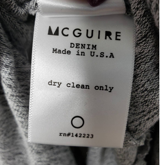 McGuire Le Club Gray Heathered Sleeveless Dress - Picture 8 of 11